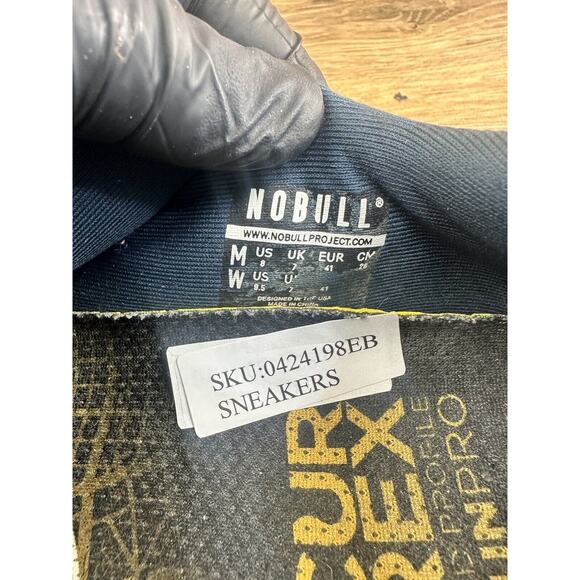 NoBull Unisex SuperFabric Trainer Blue Camo Low Shoes Size Men’s 8 Women… - Picture 9 of 9